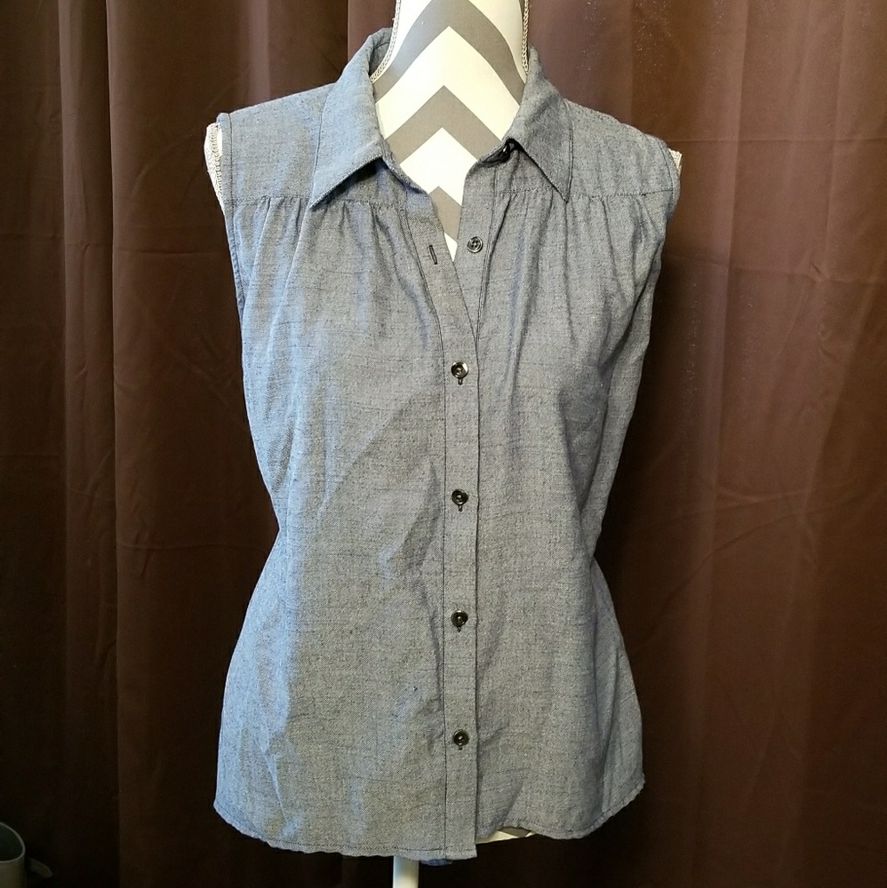 CAbi Denim Dressy Tank